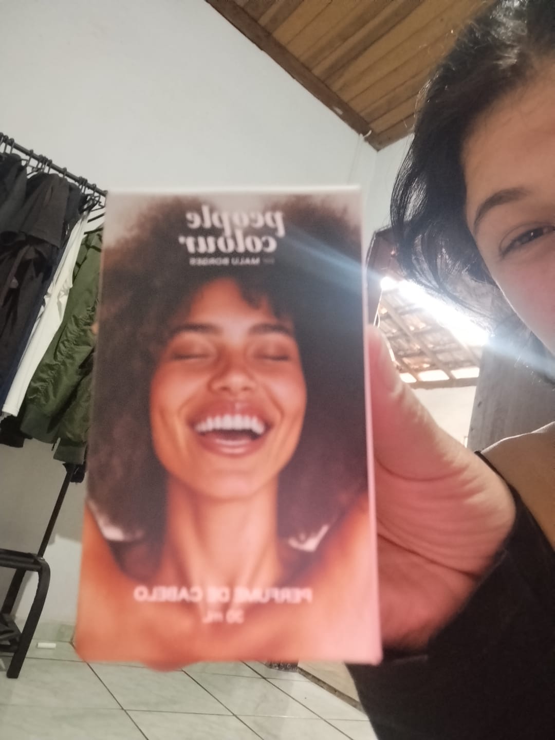 Customer photo review of Perfume Cabelo e Corpo #03
