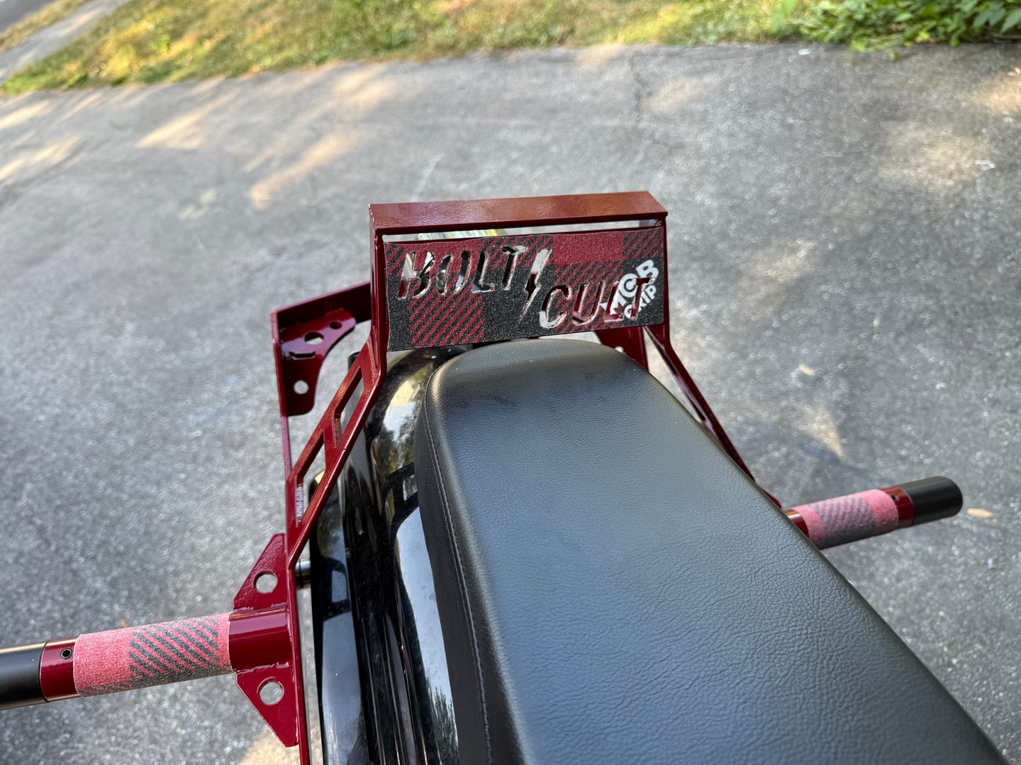 Customer photo review of 12 BAR CRASH CAGE