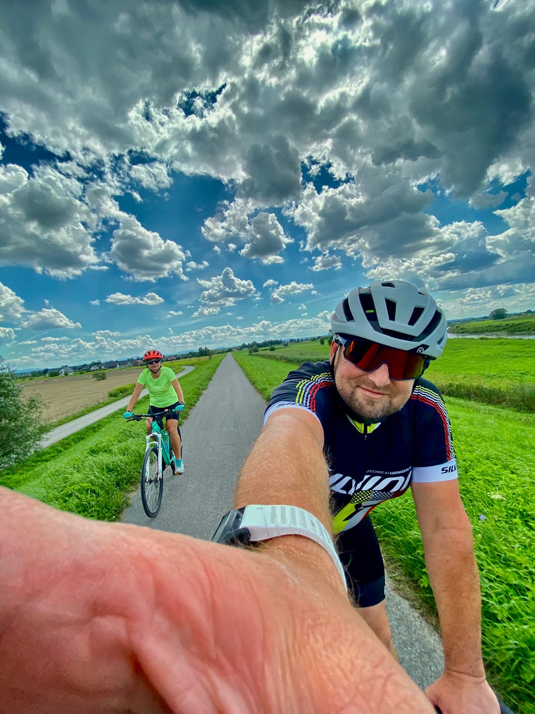 Customer photo review of ROCKBROS Okulary Rowerowe Przeciwsłoneczne Kolarskie Polaryzacja Ochrona UV