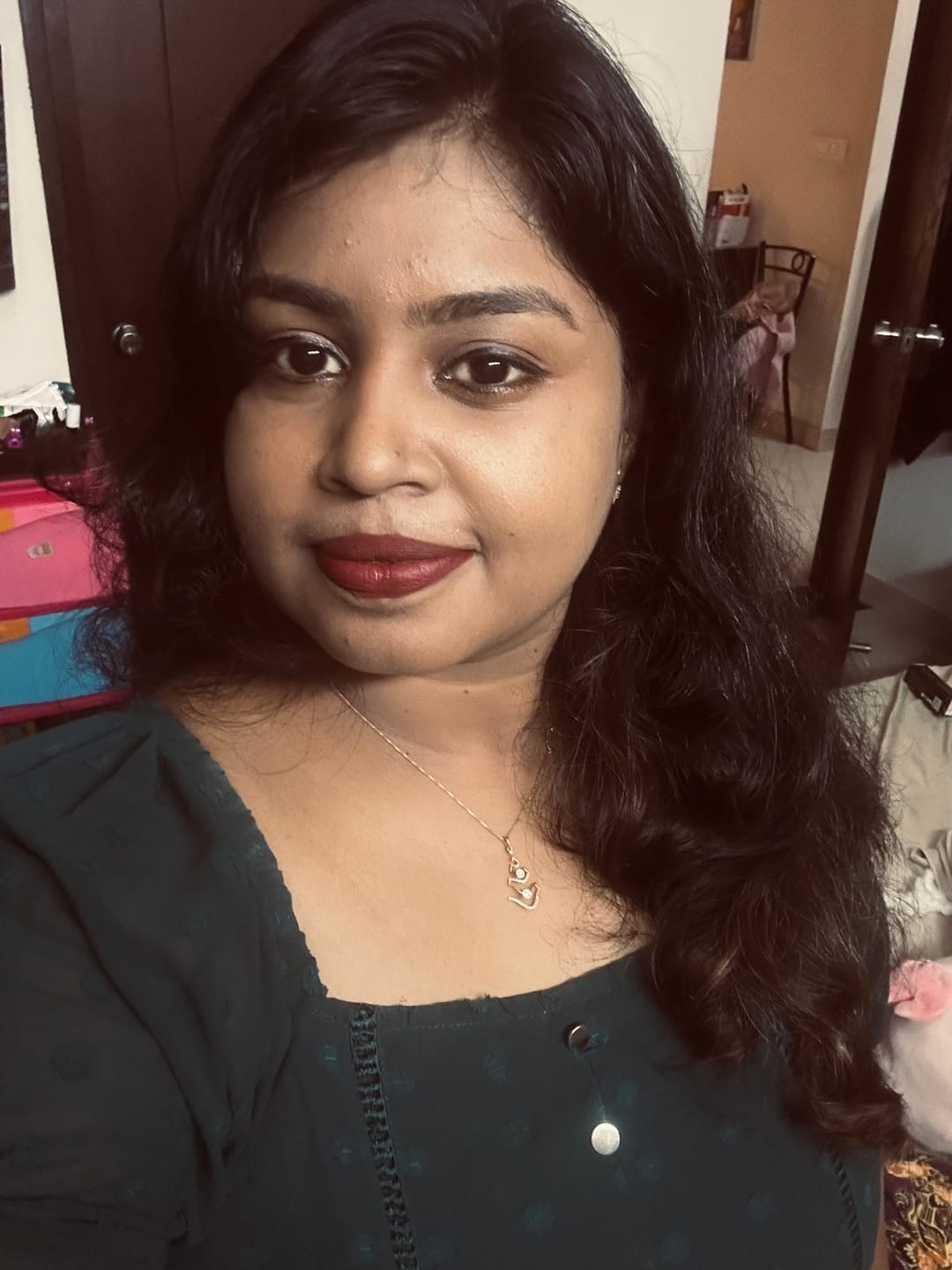 Customer photo review of Matte Eyeliner (Smudge-Proof | Matte Finish | All-Day Hold)