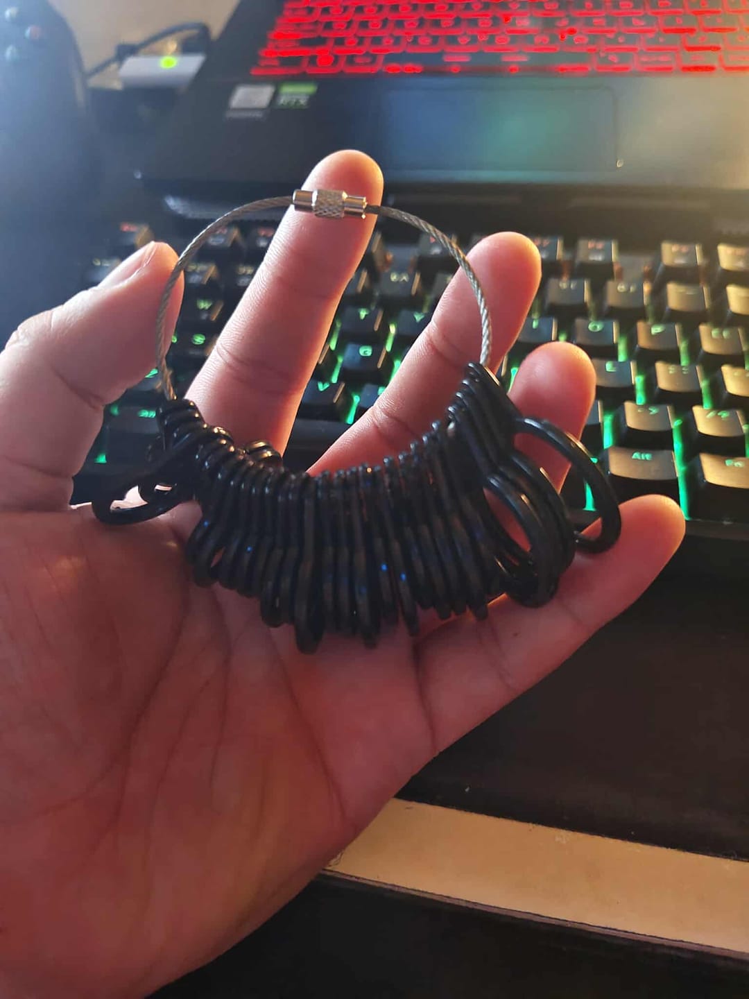 Customer photo review of B&CO Ring Sizer