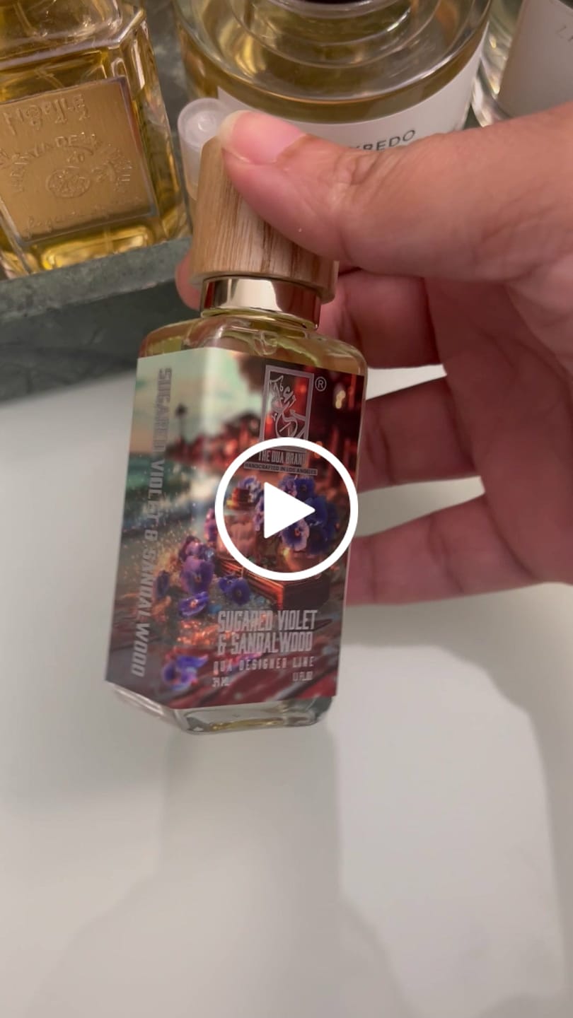 Customer video review of Sugared Violet & Sandalwood