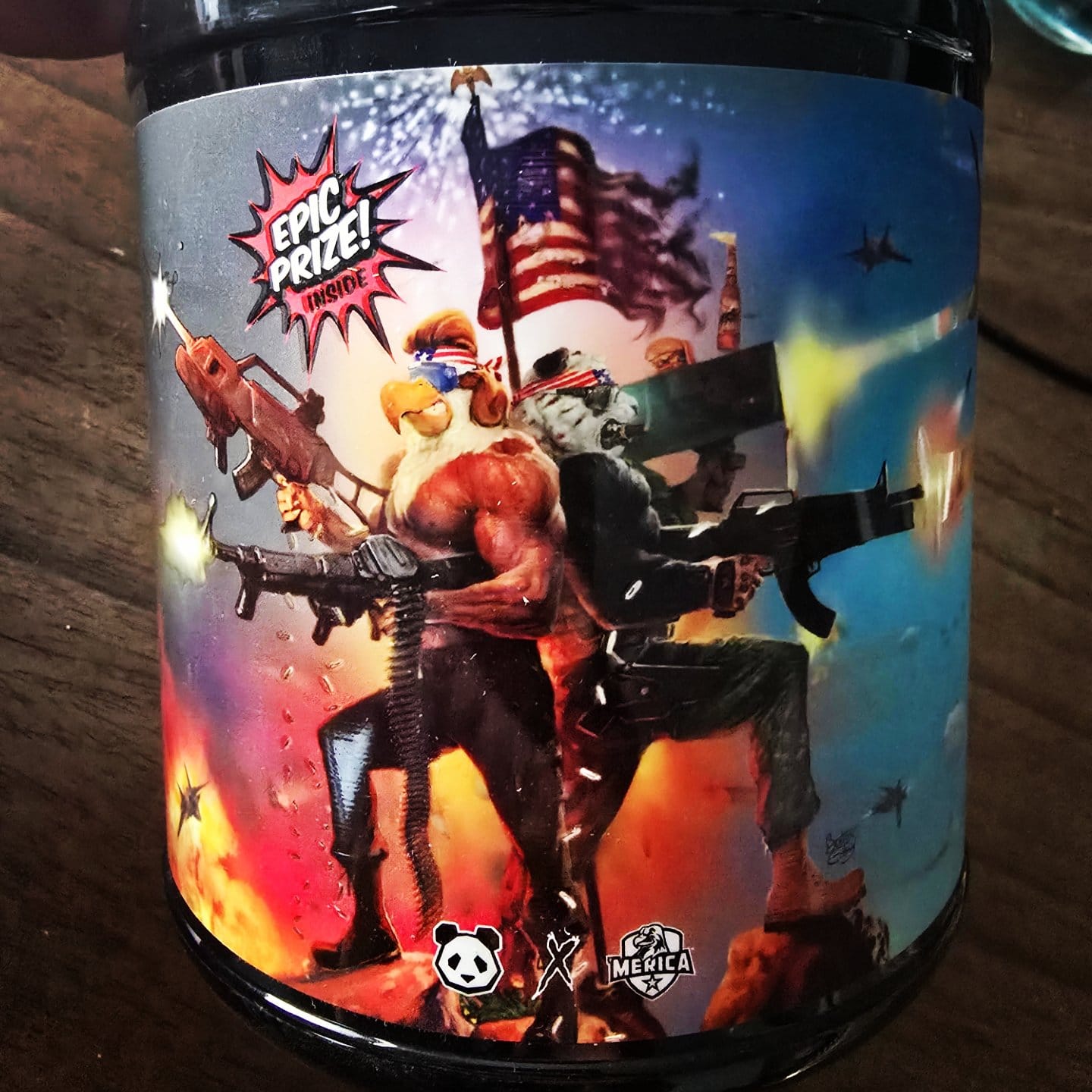 Customer photo review of First Blood - Sour Blue Raspberry (Blue Angels) Limited Edition (Ambassador & Athletes only)