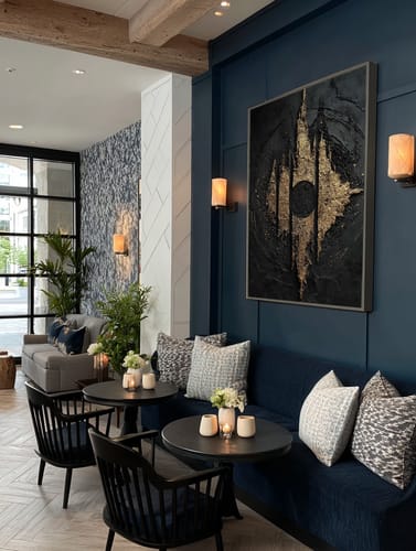 Customer review photo for Plaster Art Texture Painting #SG466