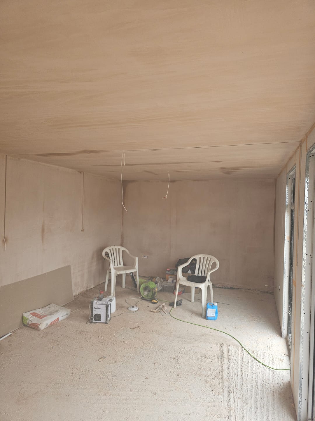 Customer photo review of 2 Meters Trimless 12MM Wide Plaster-In Aluminum LED Profile Channel with Frosted Diffuser & Accessories for LED Strip Lighting