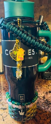 Customer photo review of Wicked Charms - Tumbler Handle Charm