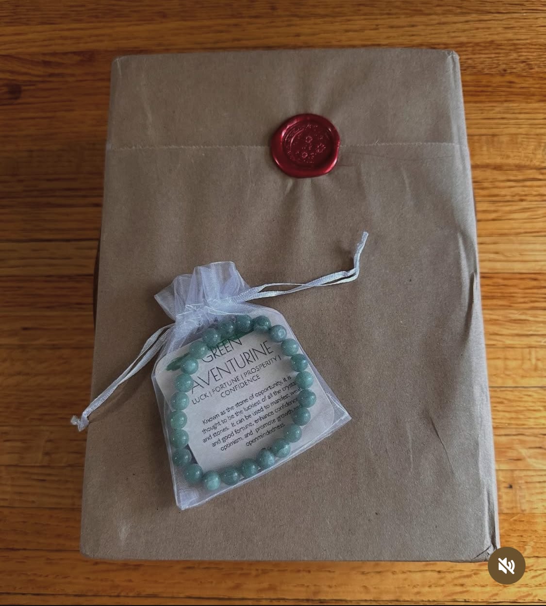 Customer photo review of Free Mystic Gift