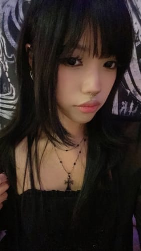 Customer photo review of Eyemoody Pure Black | 6 Months, 2 pcs