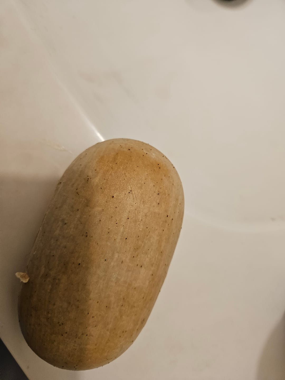 Customer photo review of Fair and White 1: Gold Argan Oil Exfoliating Soap 200g / 7oz