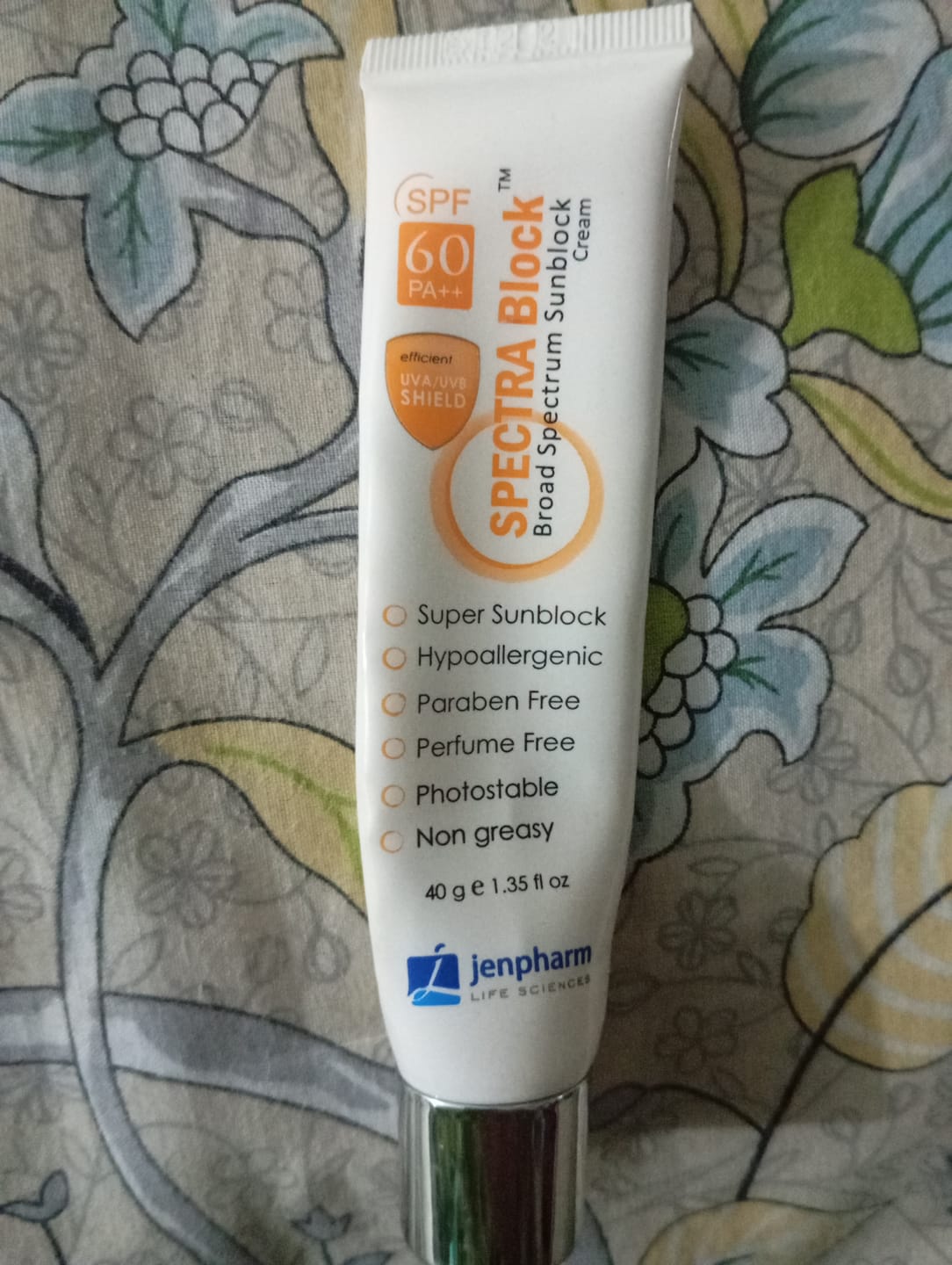Customer photo review of Spectra Block SPF60