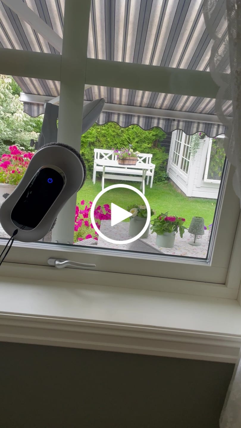 Customer video review of Helautomatisk vindusvaskerobot