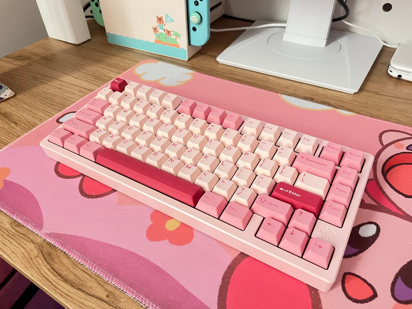 Customer photo review of WOBKEY Rainy 75 Alüminyum Mekanik Klavye