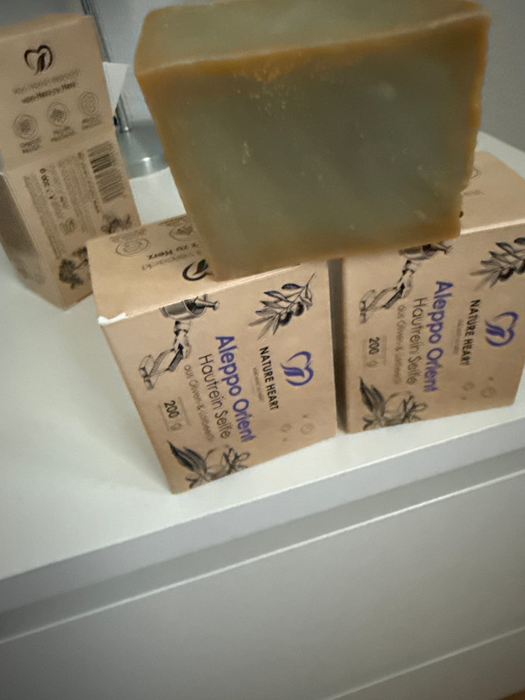 Customer photo review of Aleppo Seife - Orient Hautrein