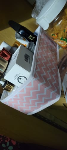 Customer photo review of Qoolish Pack of 3 Drawer Organizers: Neatly Organize with Style (Available in 6 Colors)