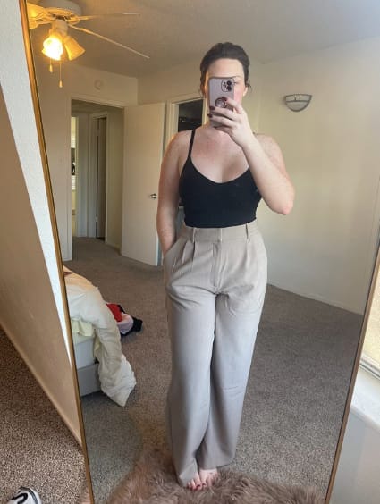 Customer photo review of ShapeMe™ בגד גוף מחטב