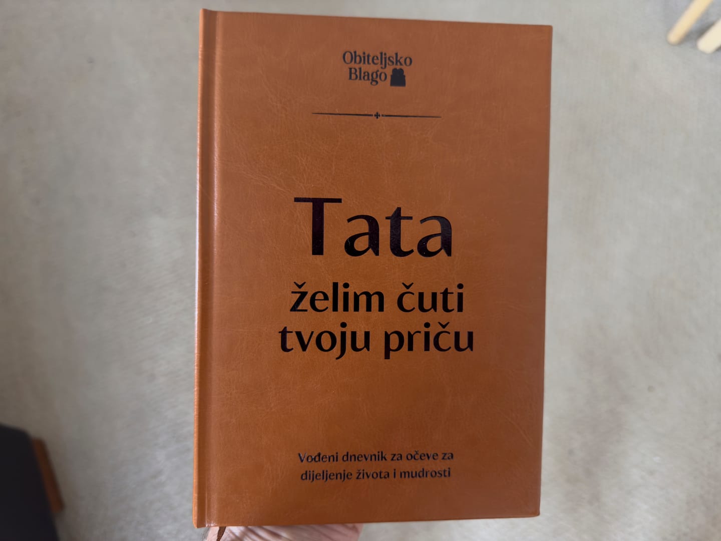 Customer photo review of Vođeni Dnevnik Sjećanja Za Tatu