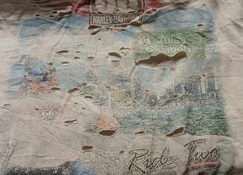 Customer photo review of Wholesale Harley Davidson & Biker T-Shirts