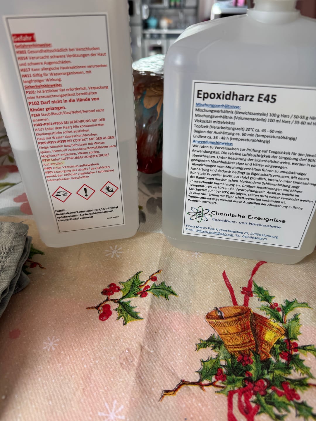 Customer photo review of 3,0 kg Set Epoxidharz inkl. Härter E45