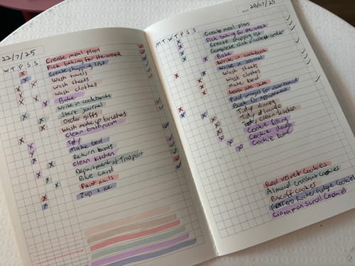 Customer photo review of The Magic Notebook (Gift With Purchase)