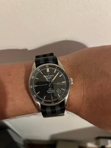 Customer photo review of Bond Nylon Watch Strap