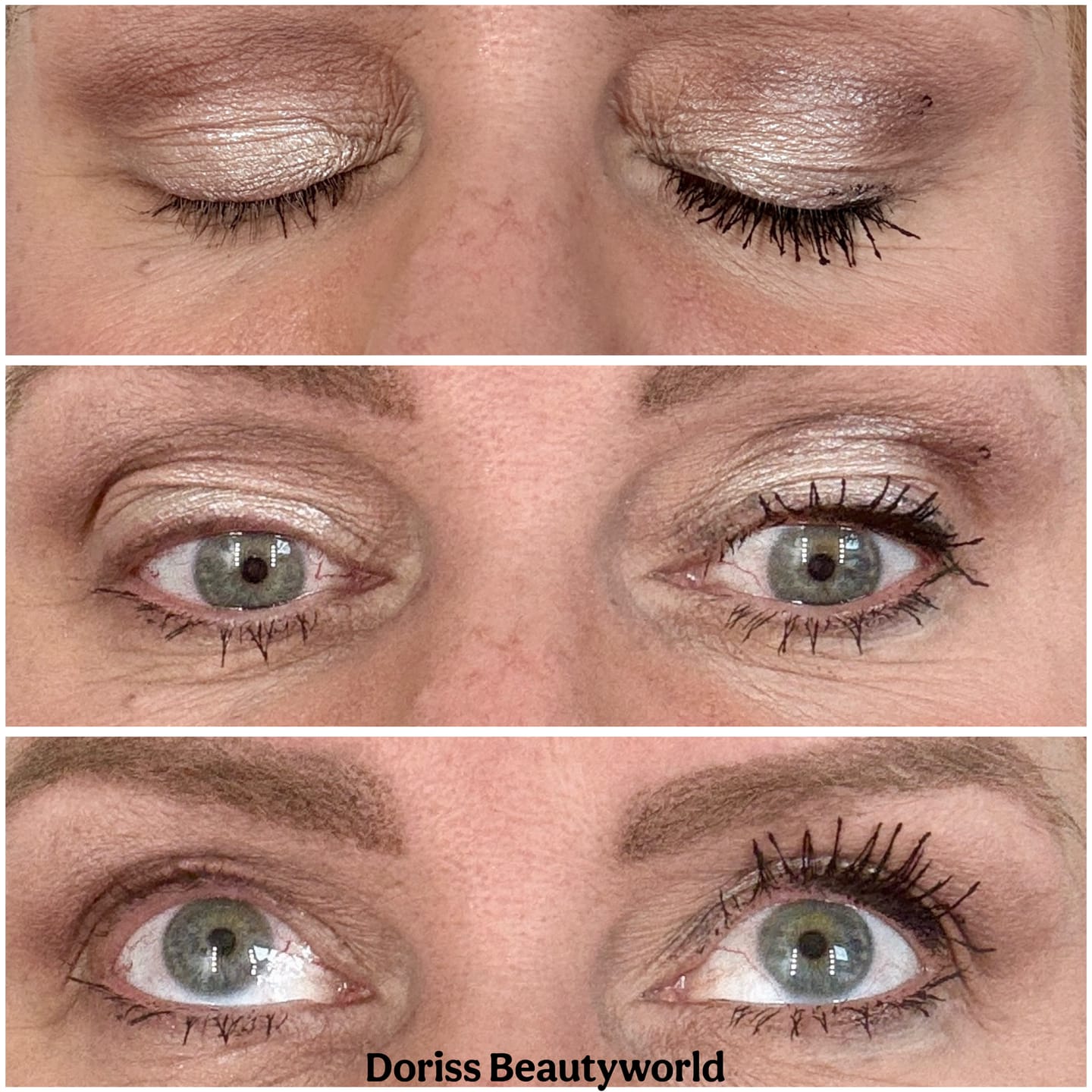Customer photo review of LASHCOCA!NE MASCARA