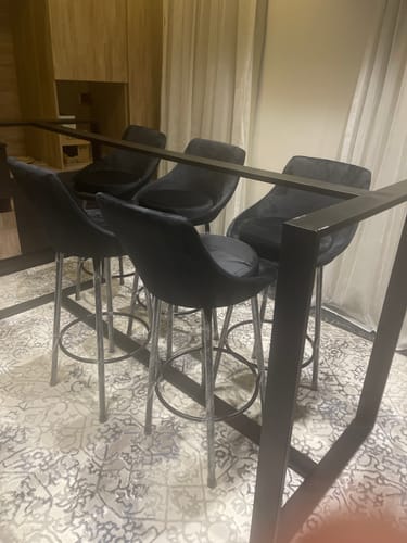 Customer photo review of كرسي بار -AC55