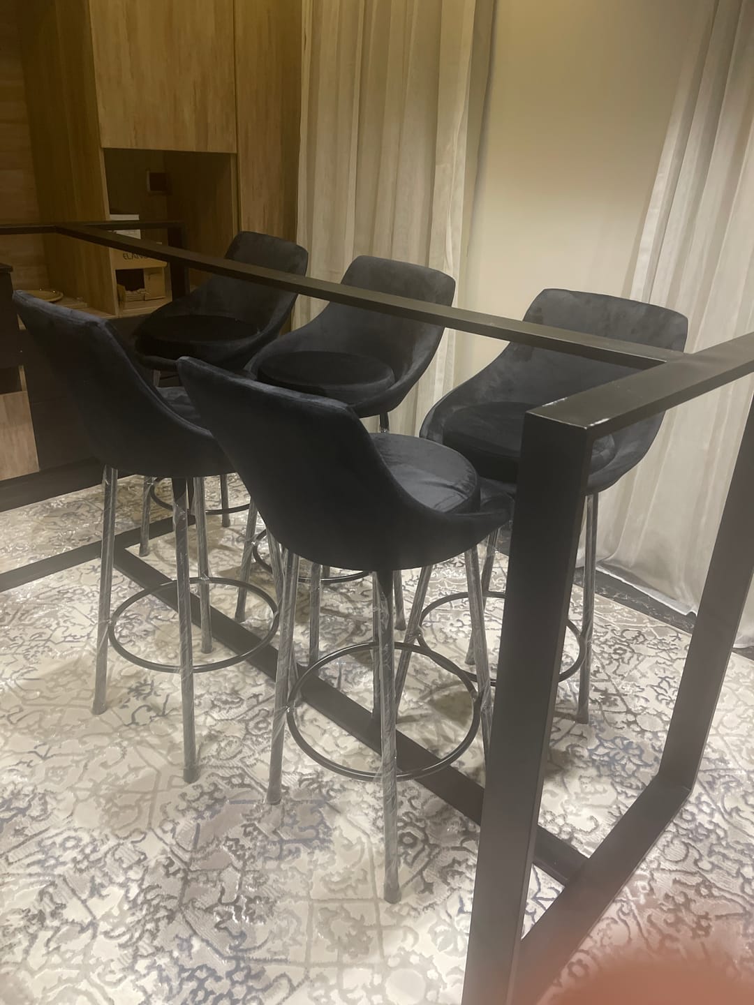 Customer photo review of كرسي بار -AC55