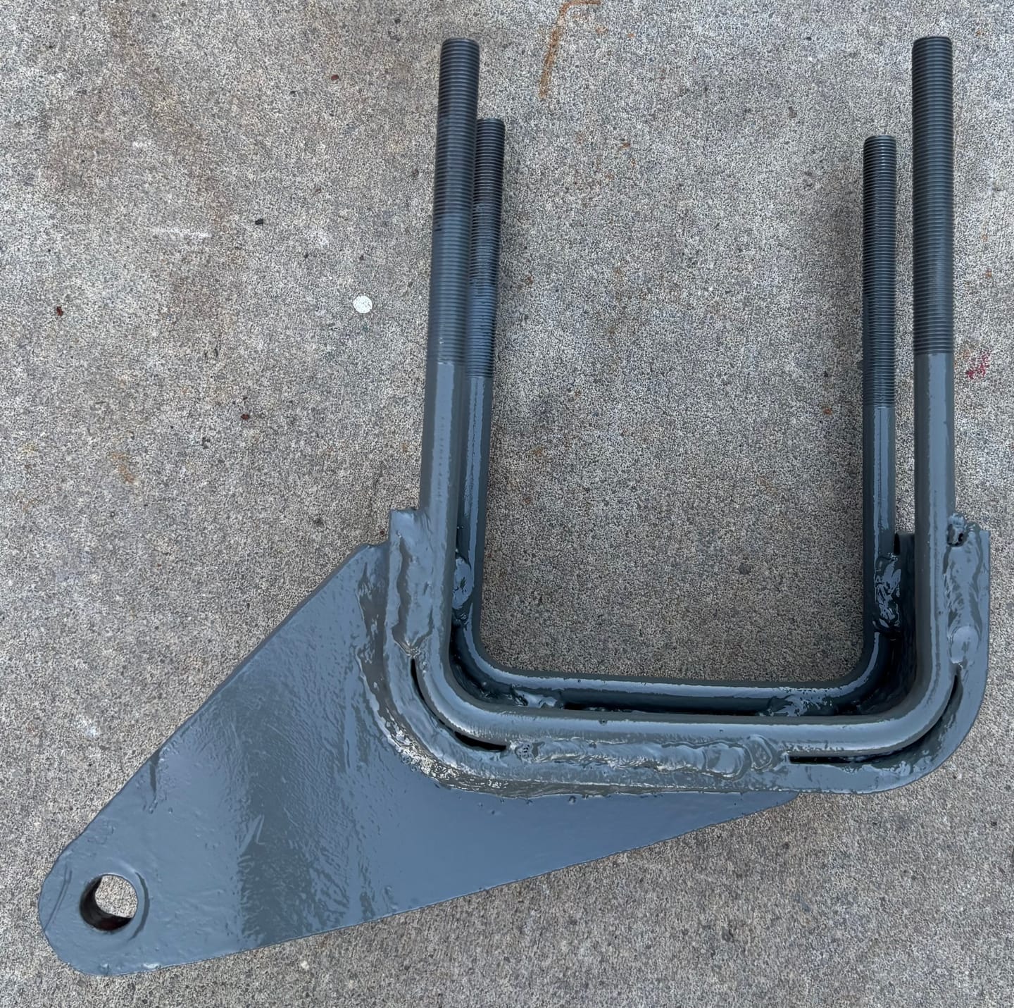 Customer photo review of 1/2 Inch Diameter U-Bolts - Square