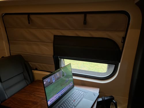 Customer photo review of Sprinter - Crew Window Shade (Driver’s Side, 1st Row)