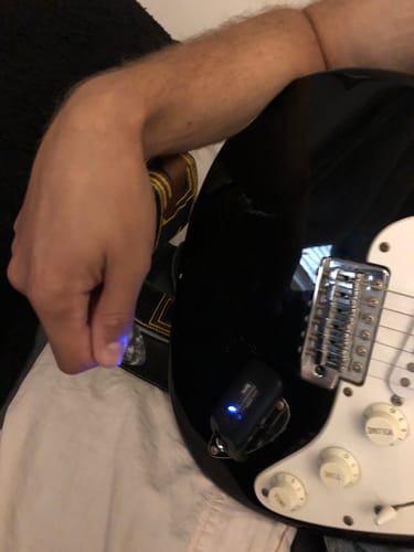 Customer photo review of [New USB-C] CFG SonikSphere 5.8GHz High-Fidelity Guitar/Bass Wireless System