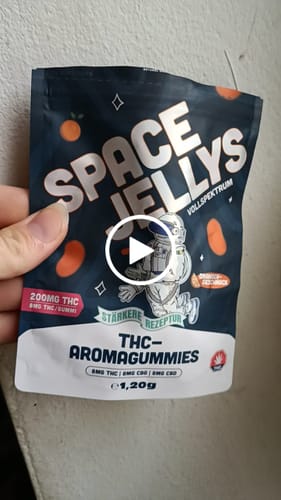 Customer video review of THC Spacejellies Vollspektrum