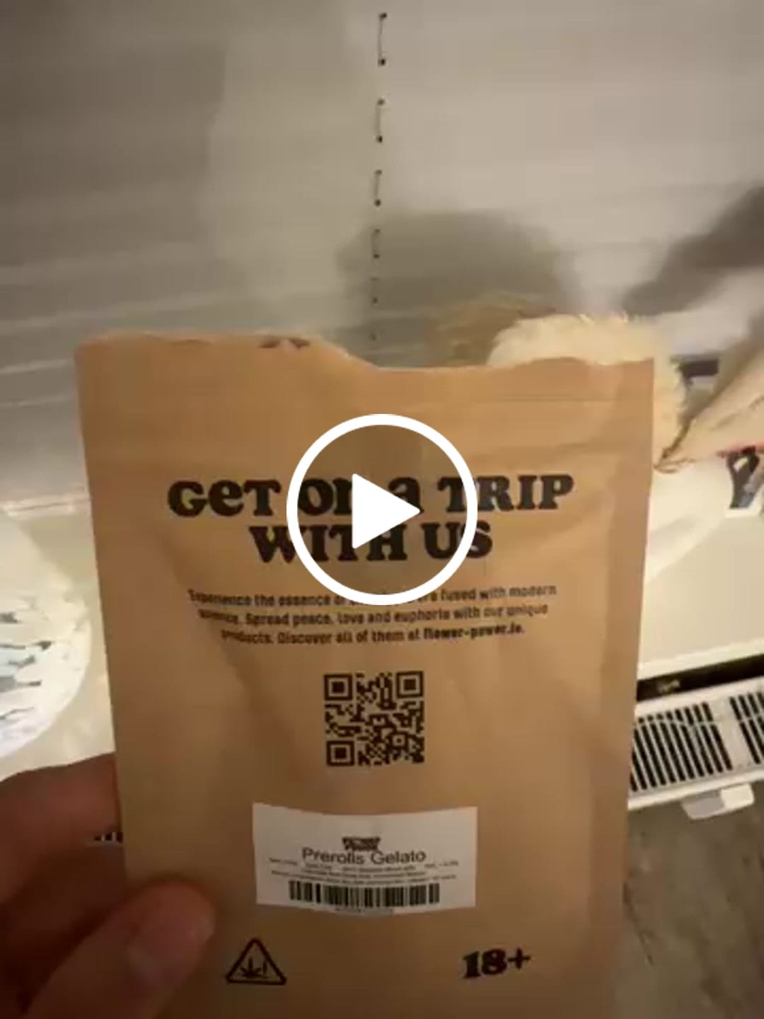 Customer video review of Amnesia 10HC Prerolls - Power LVL 4/5