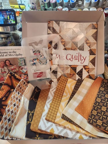 Customer photo review of Mrs Quilty Subscription Box 7