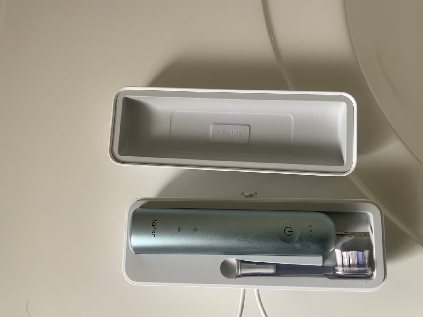 Customer photo review of Laifen Wave Toothbrush Travel Case