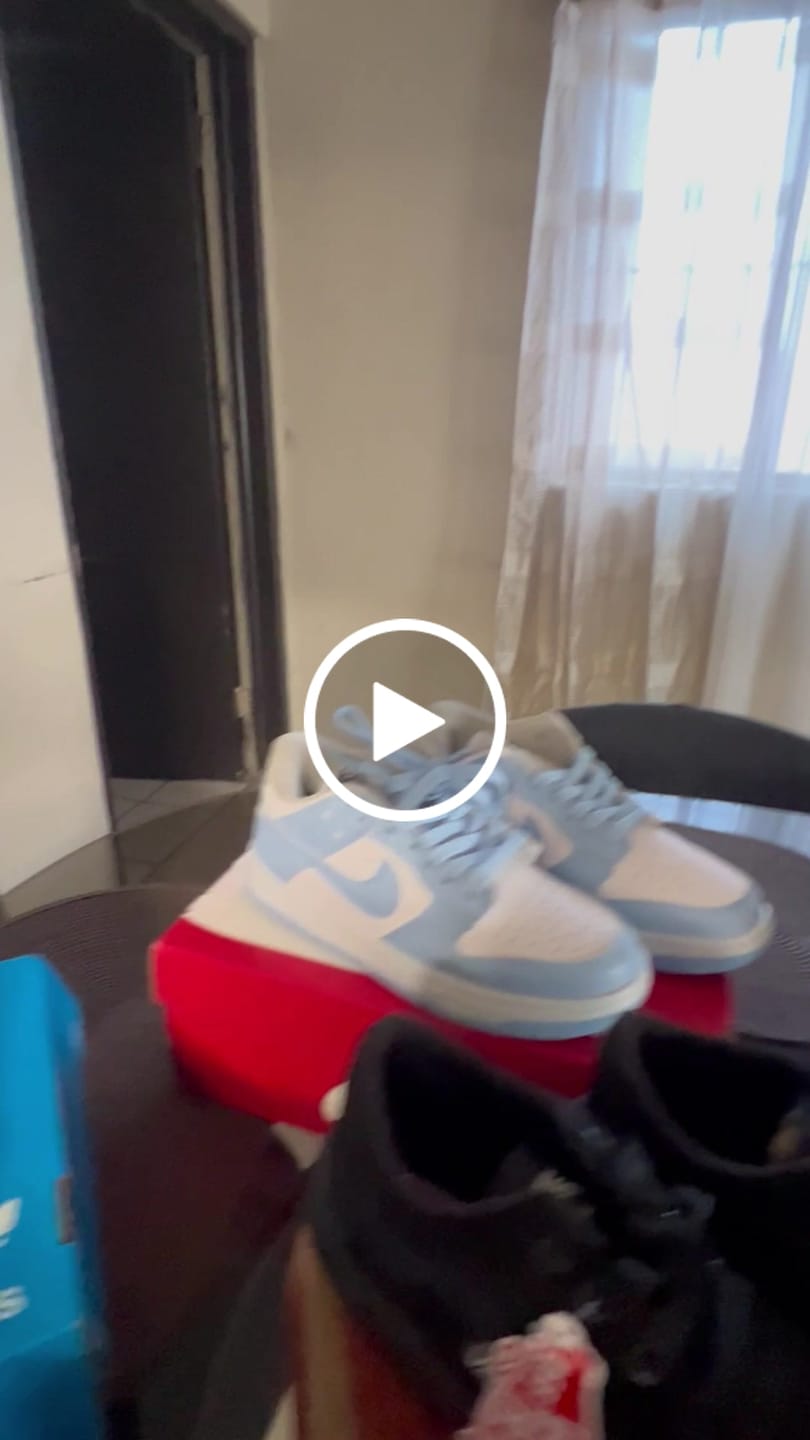 Customer video review of Tenis Dunk Low Blanco Cielo