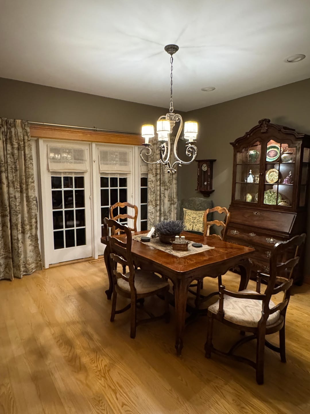 Customer photo review of Pinch Pleated Curtains in Bosporus Flax Toile