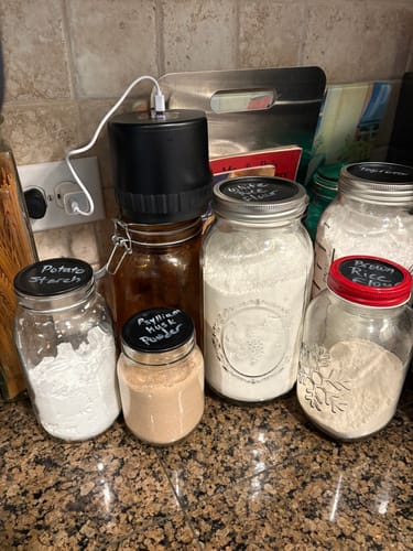 April P. review of Mason Genie® Vacuum Sealer Kit image 1 out of 1