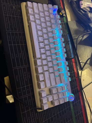 Customer photo review of RGB Gaming Mechanical Keyboard - Lot Imported