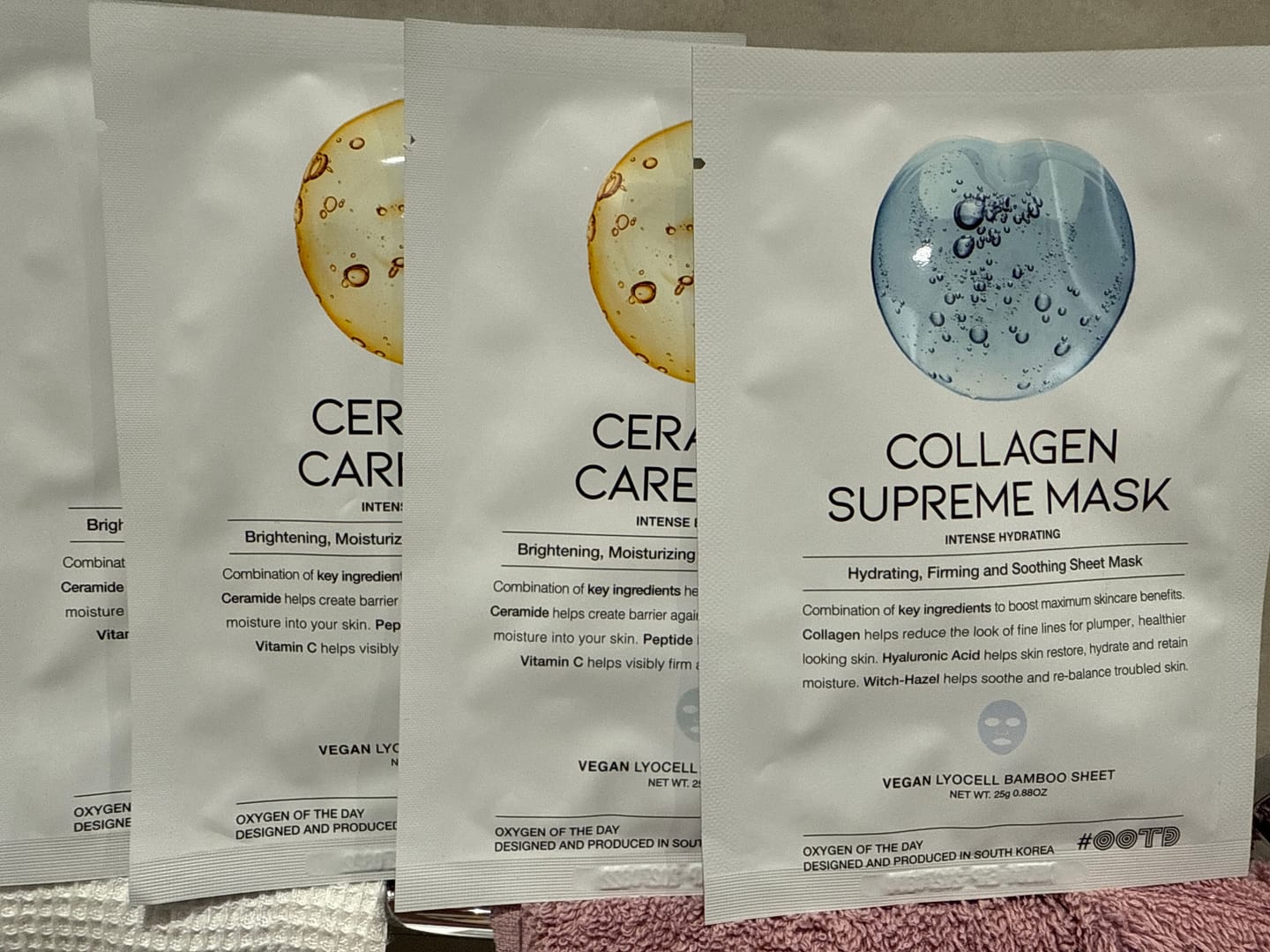 Customer photo review of Ревитализираща маска за лице със Серамиди OOTD Ceramide Care Mask