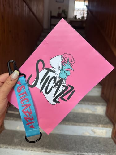 Customer photo review of Portachiavi + Stampina STICAZZ*