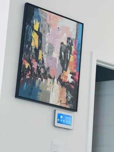 Customer review photo for COLORFUL PAINTING #CA169