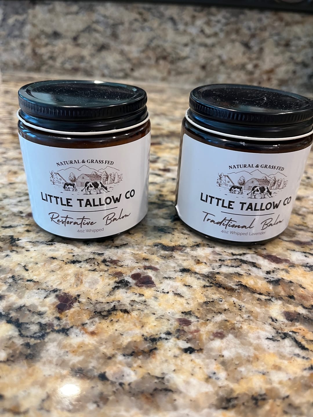 Customer photo review of Traditional Whipped Tallow Balm - 4oz Glass Jar - 20% off with code JULY4