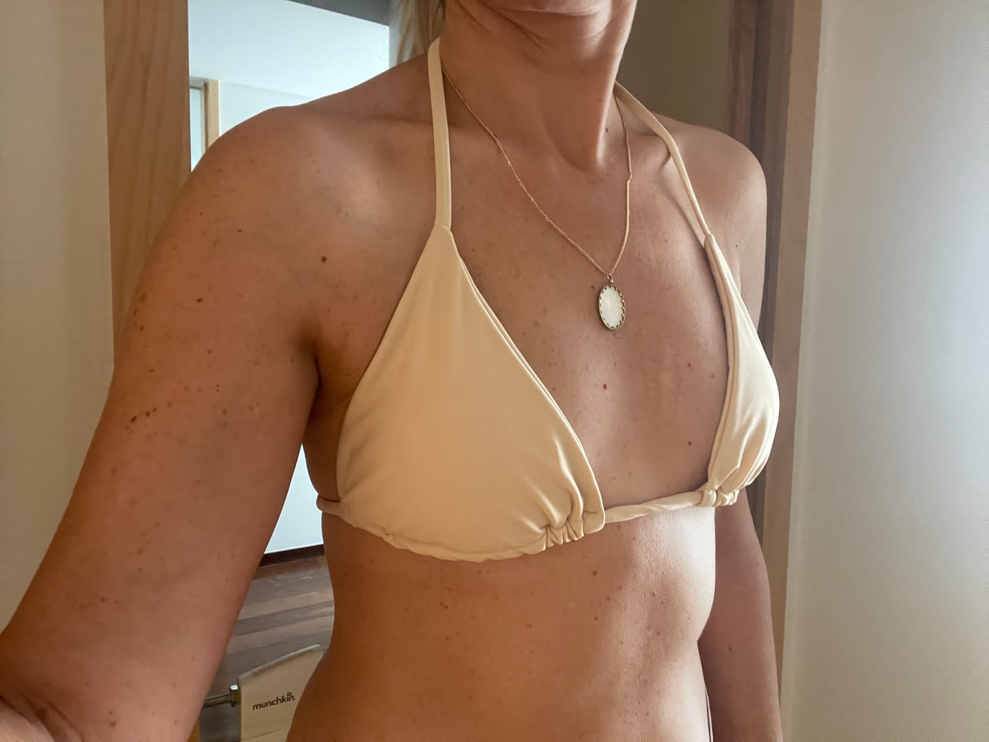 Customer photo review of Brazil Top - Beige