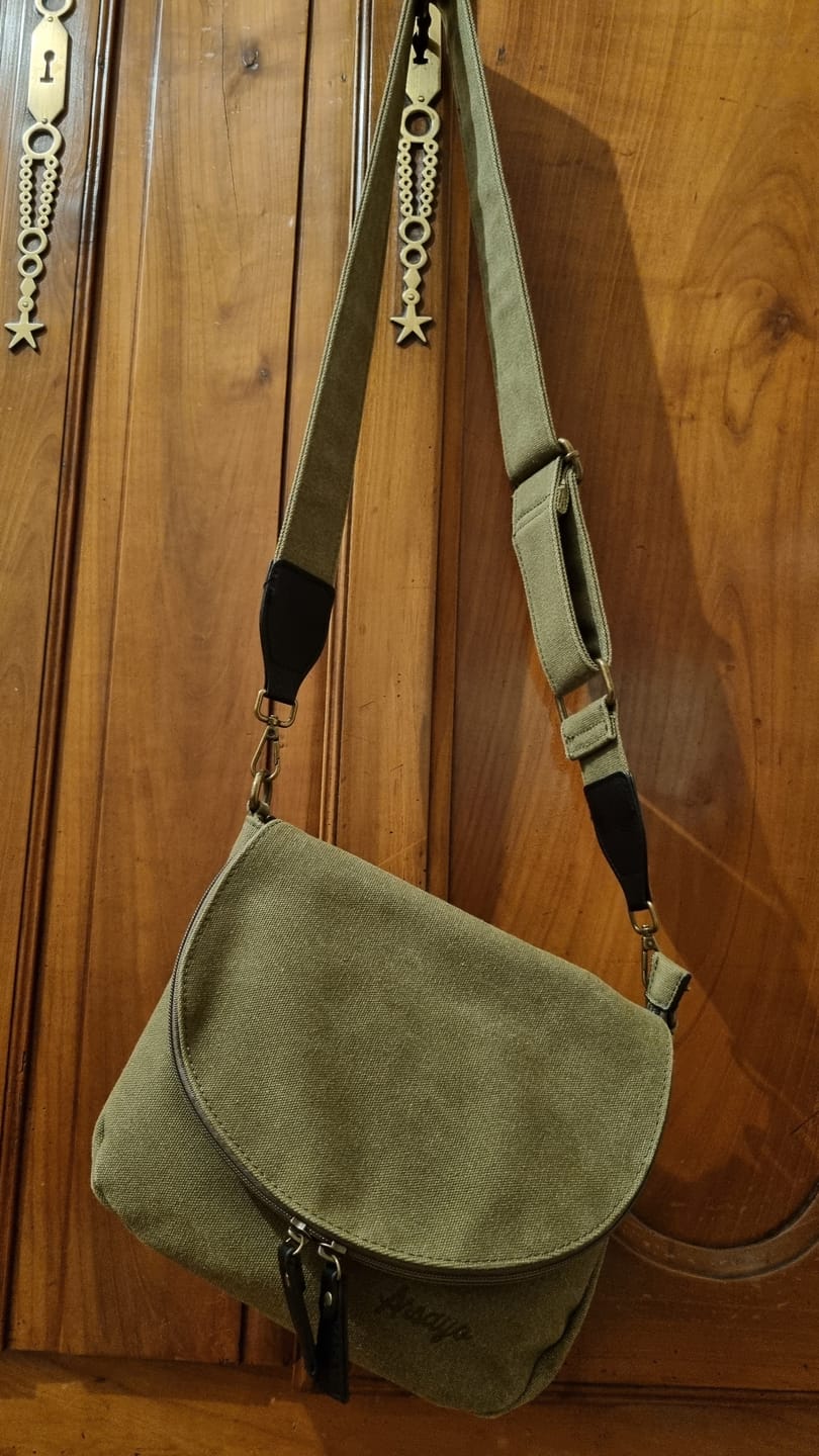 Customer photo review of Le sac besace Estival - en Toile Coton