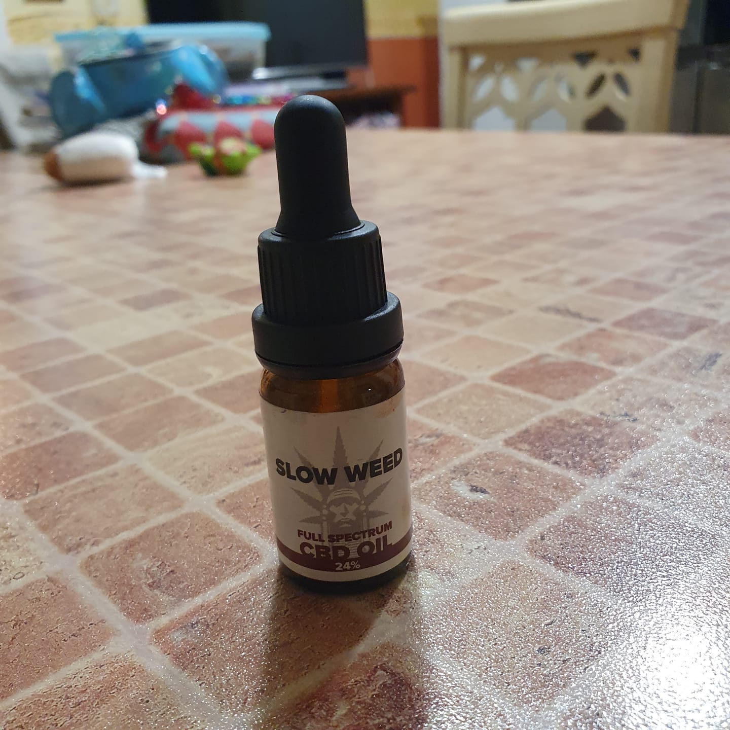 Customer photo review of Olio CBD 24% Full Spectrum