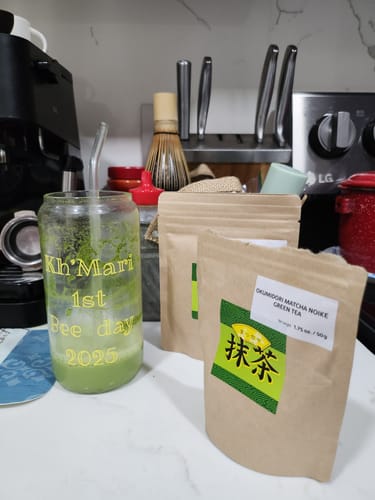 Customer photo review of Okumidori Matcha Noike