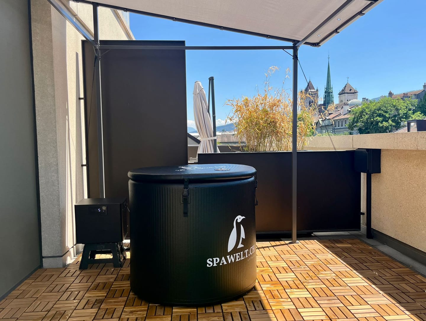 Customer photo review of Ice Tub Pro 3 Komplettset inklusive Chiller Eiskalt kompakt und Zubehör
