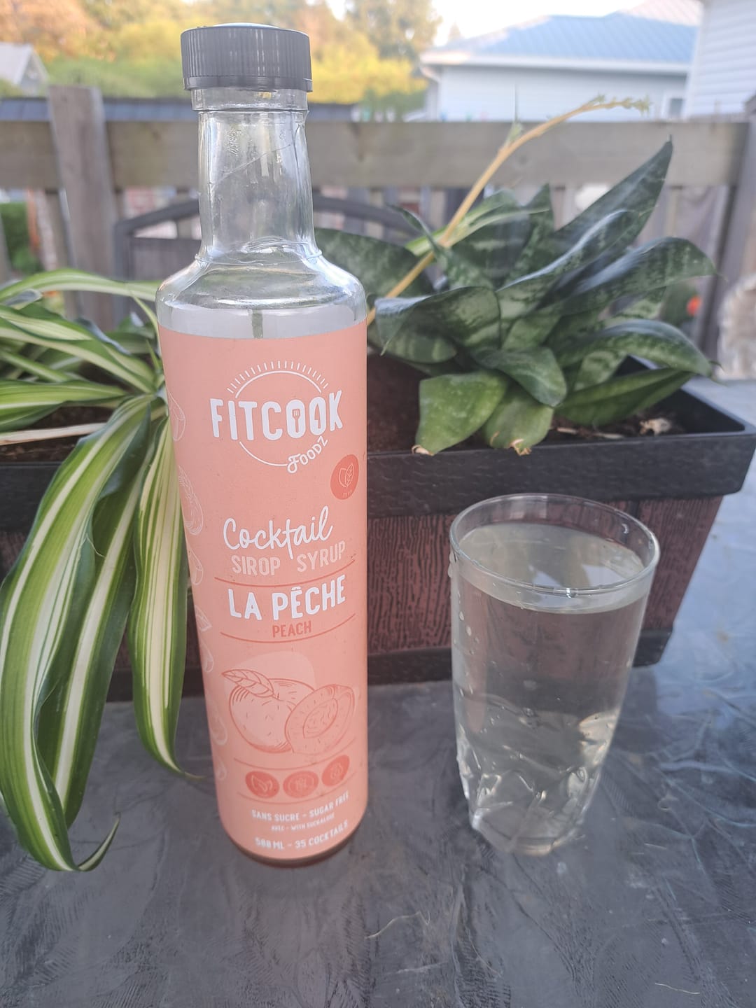 Customer photo review of Le Litchi - Sirop à cocktail sans sucre
