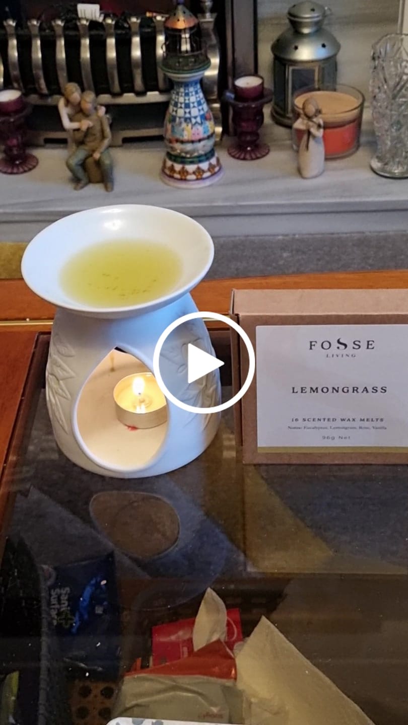 Customer video review of Lemongrass Wax Melts - 16 Pack