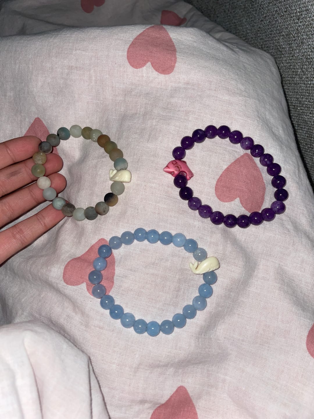 Customer photo review of Whale Tracking Bracelet